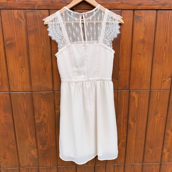 H&M Blush Pink Summer Occasion Dress size 2 - Picture 5 of 5